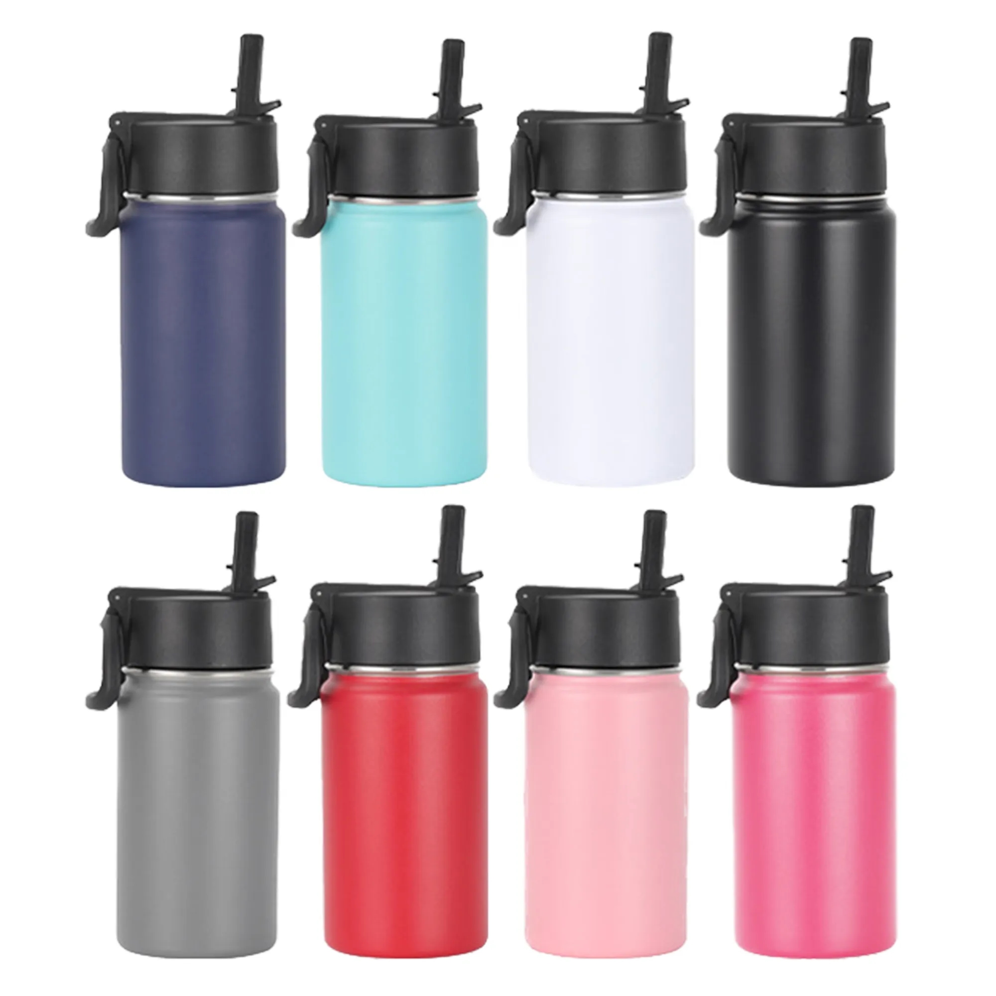 12oz 304 Stainless Steel Sports Water Bottle 5