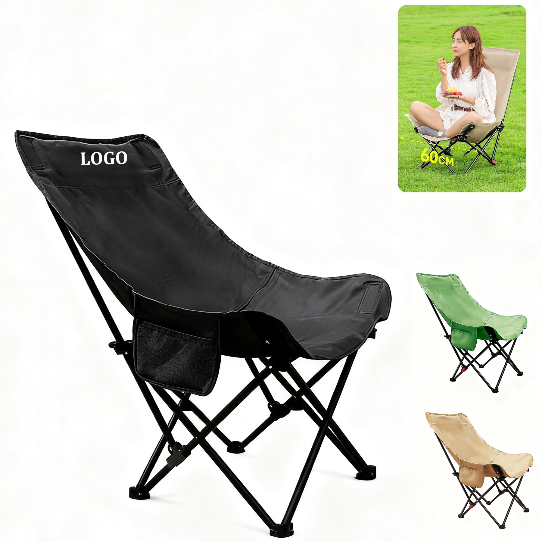 Outdoor High Back Moon Chair 4
