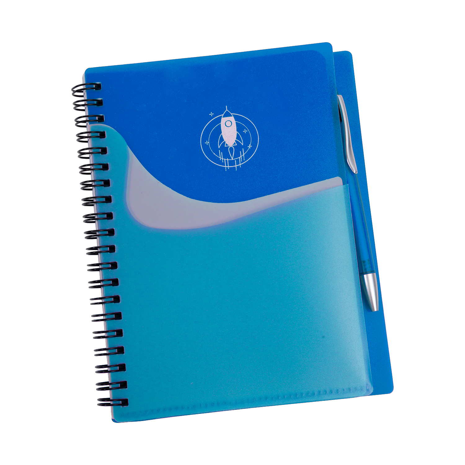 Travel Buddy Spiral Notebook (1 Color Imprint) 2