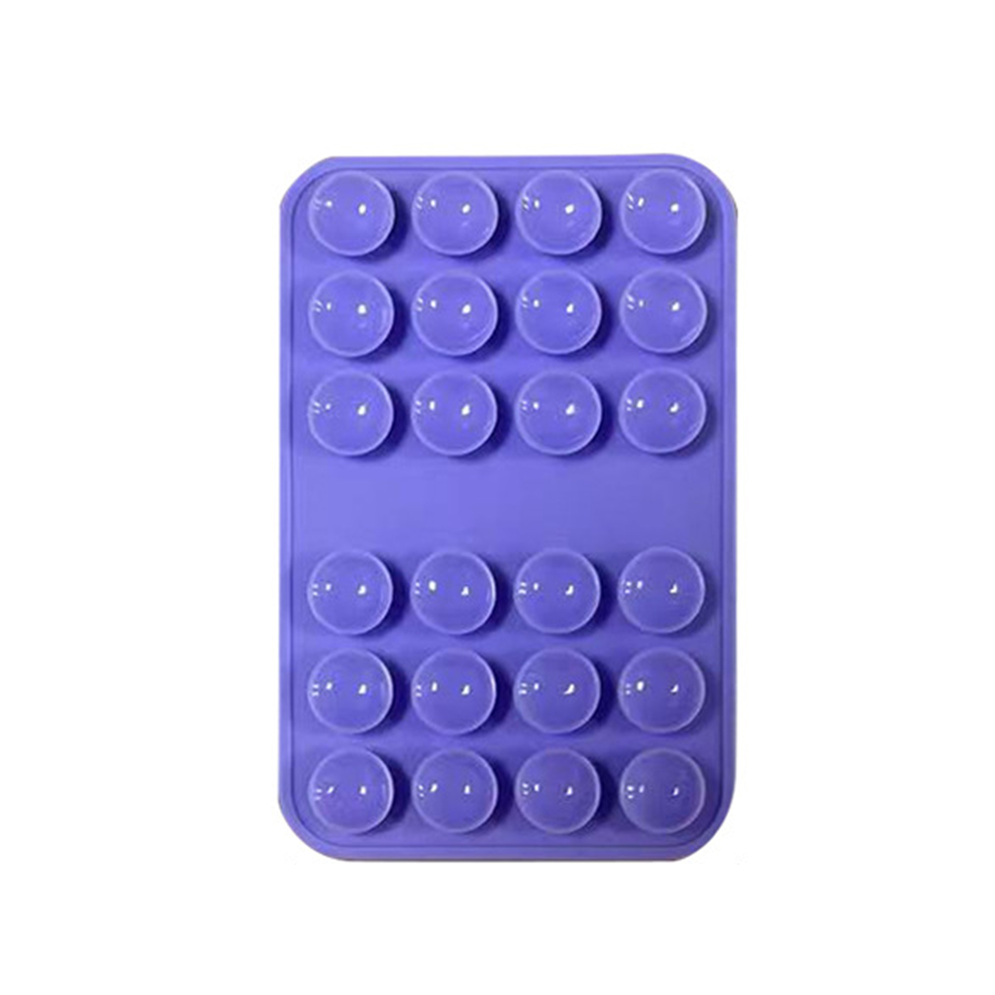 Silicone Suction Pad For Mobile Phone Support 2.3" Length X 3.8" Width X 0.3" Height 11