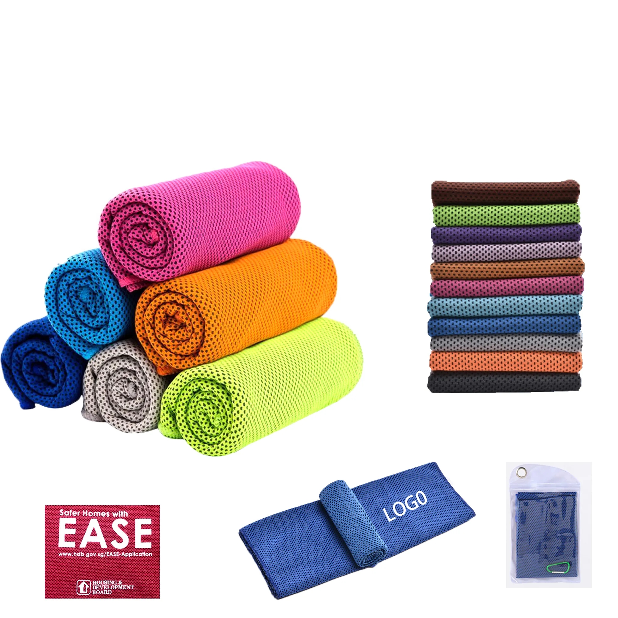 Sports Cool Towel With Hiking Buckle