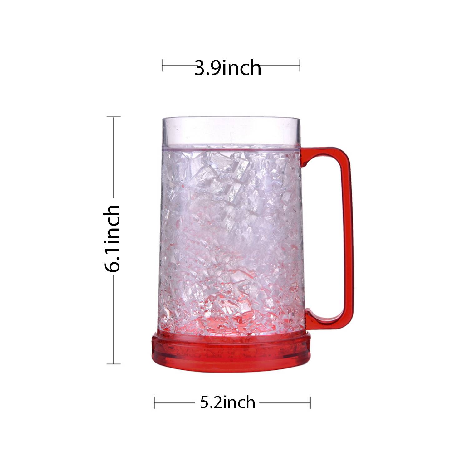 Colorful Freezer Mug W/ Handle 3