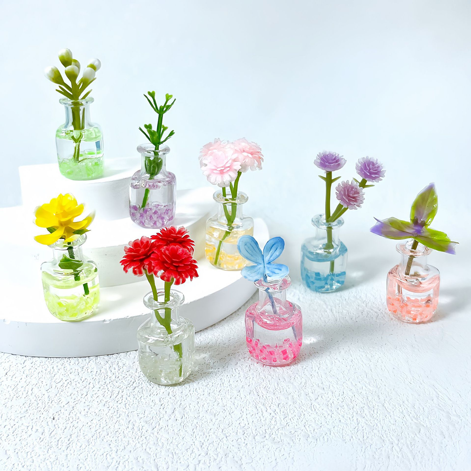 Glowing Square Bottle Plant Pot 3