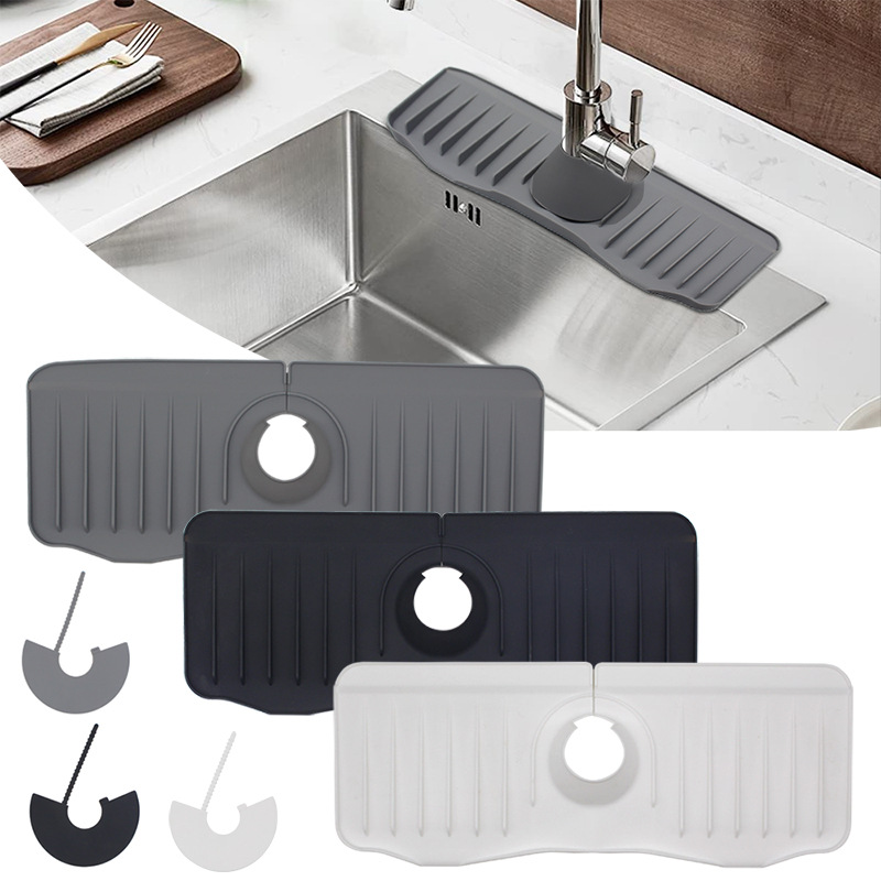 Kitchen Sink Splash Guard and Mat 2