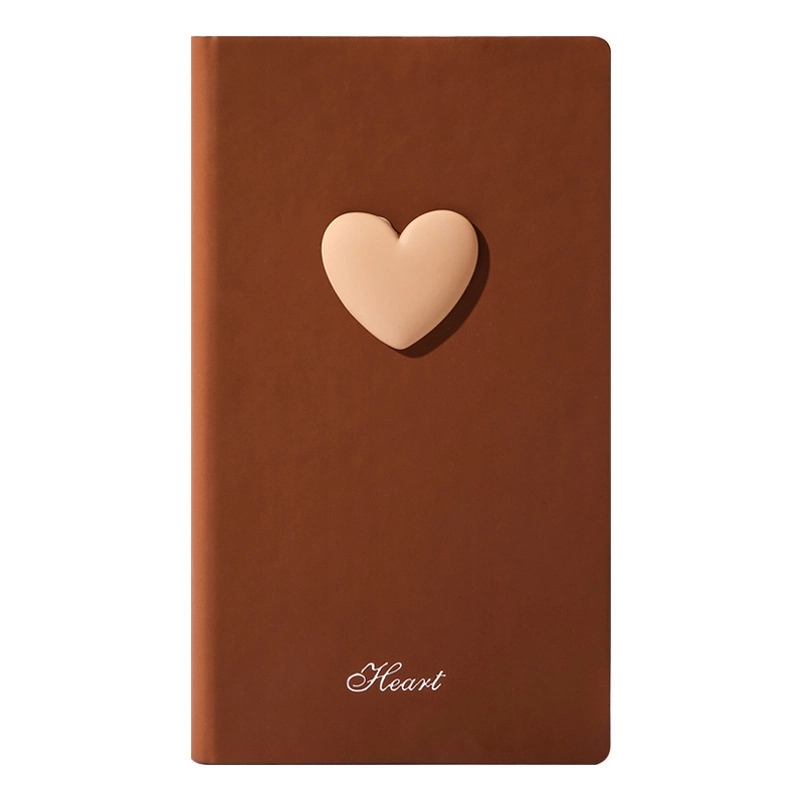 PU Leather A7/48K Heart To-Do List & Pocket Notebook 19