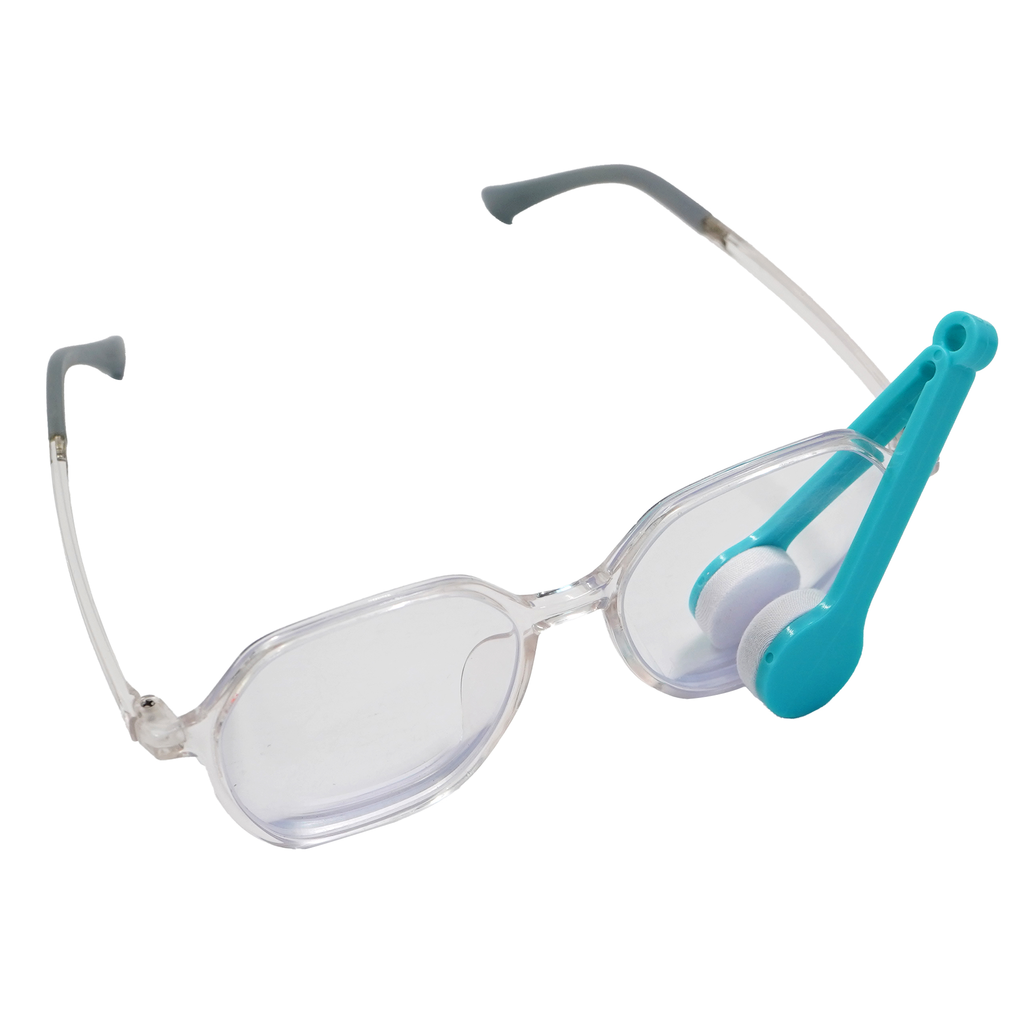 MOQ 20 Eye Glasses Lens Cleaner Soft Brush Cleaning Tool 3