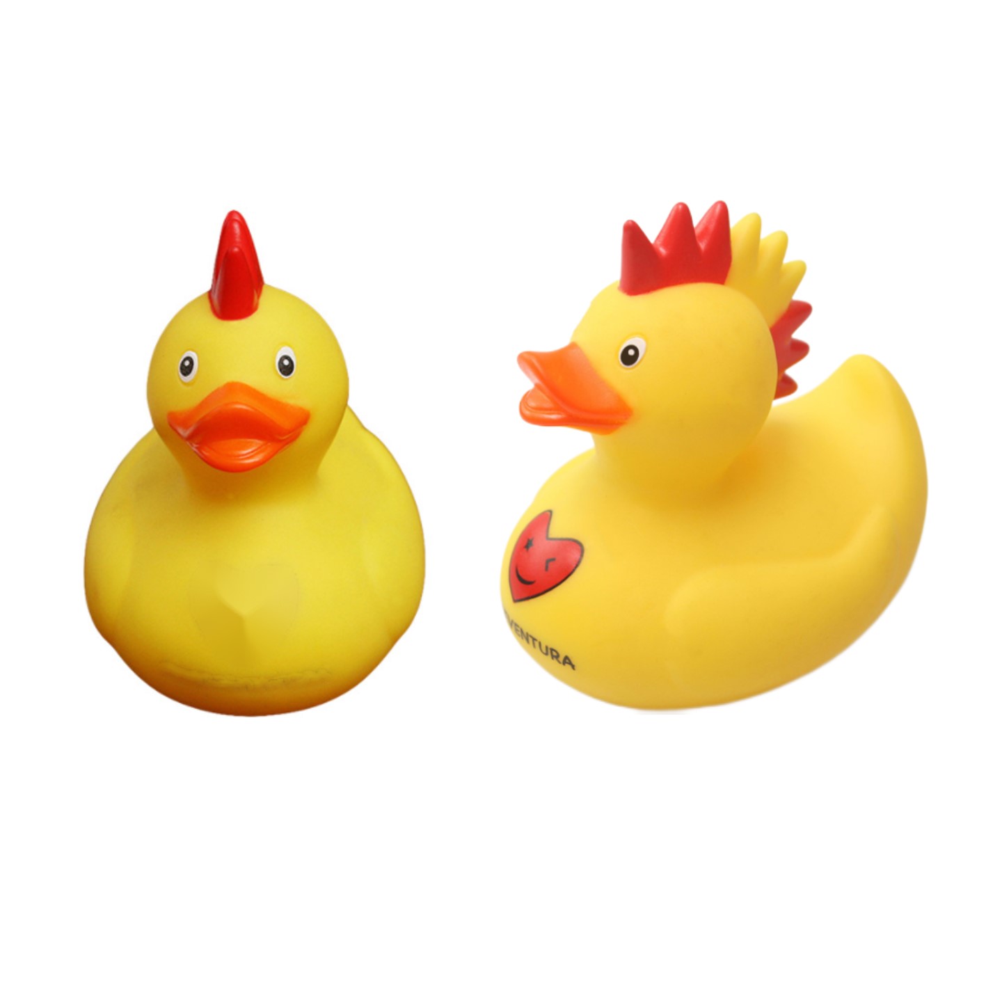 Rubber Duck with Mohican Hair 3