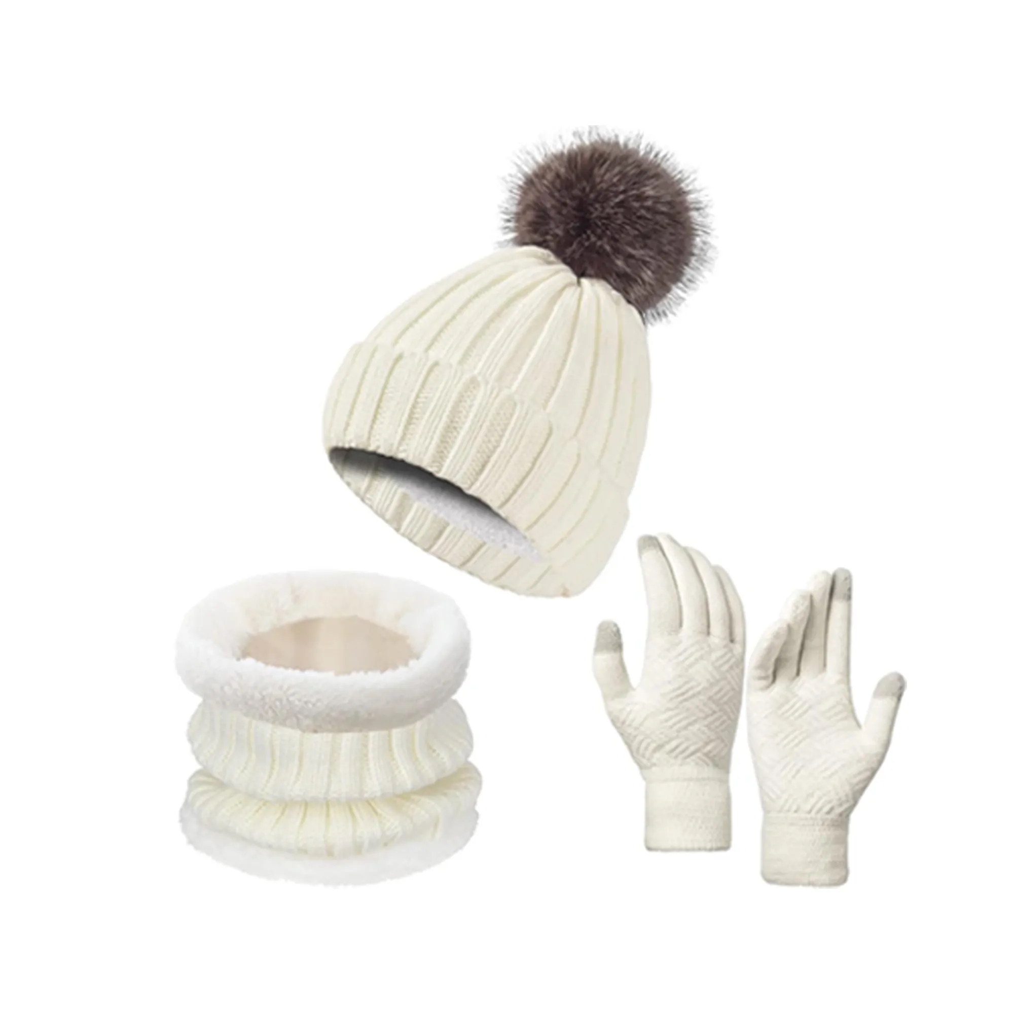 Winter Warmth Three-Piece Set MOQ 50sets 4