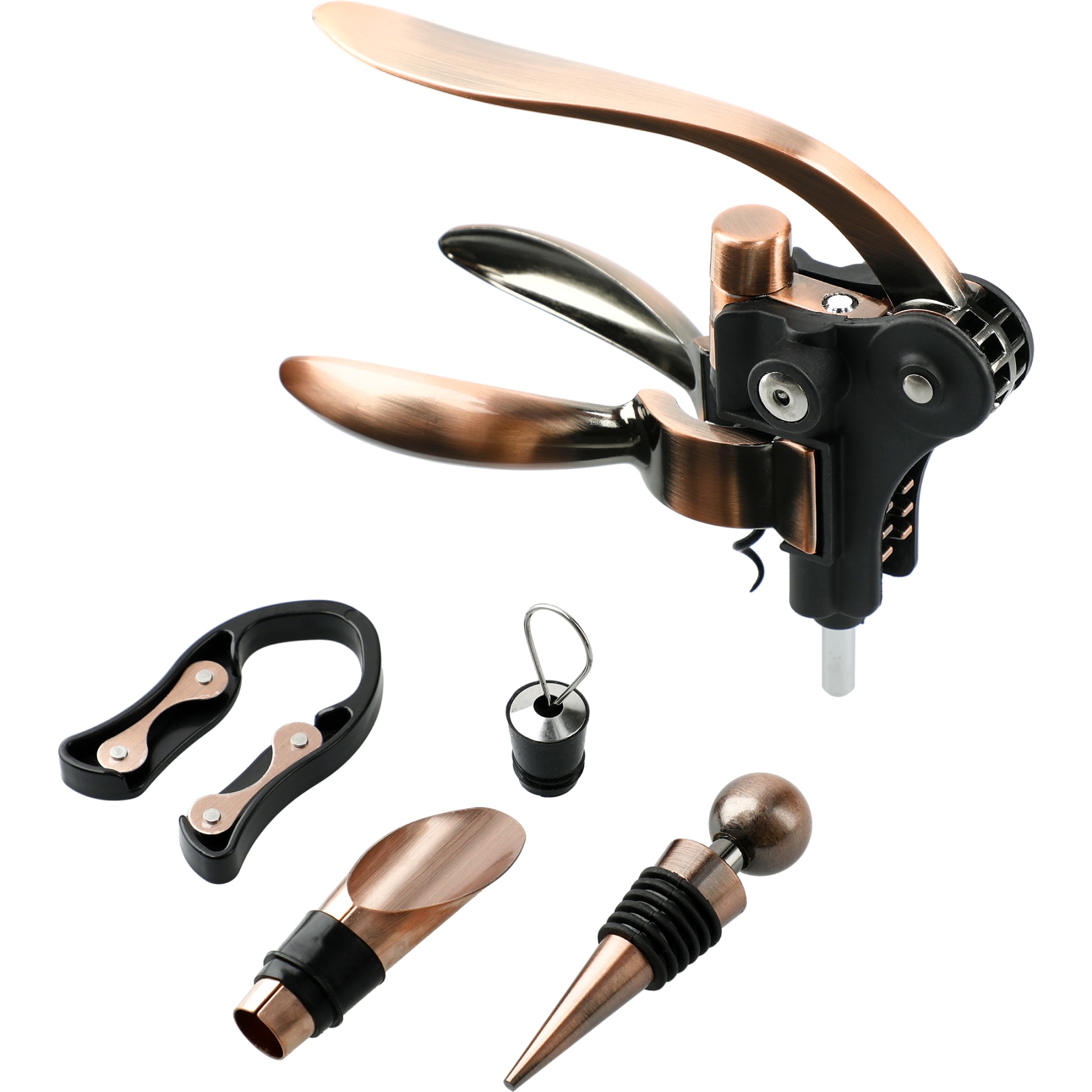 Graze Wood and Metal Wine Set 50
