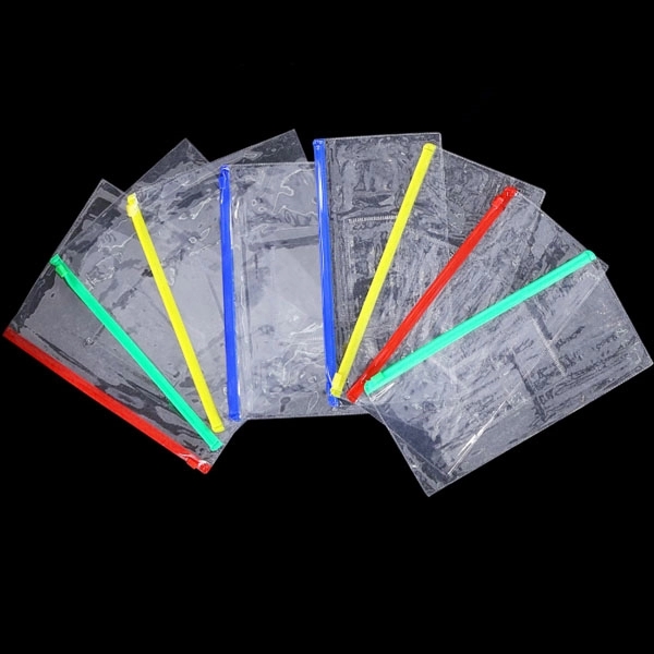 PVC Zipper Pouch With Card Holder 3