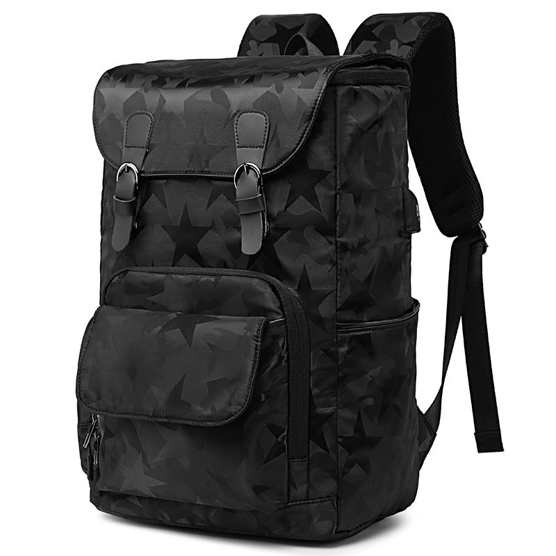 Custom Men's Sports Waterproof Laptop Bags with USB Port 2