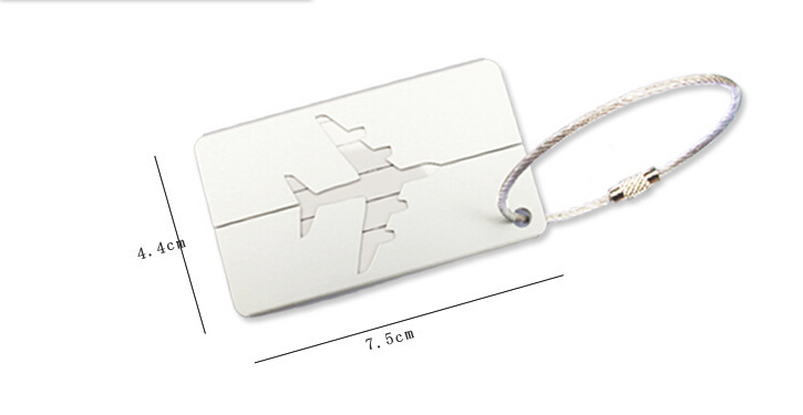 Luggage Tag Aluminum 3