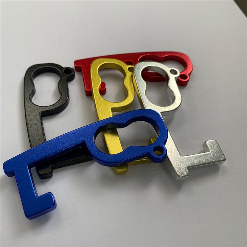 Key Chain Door Opener & Elevator touch free safety tool 3