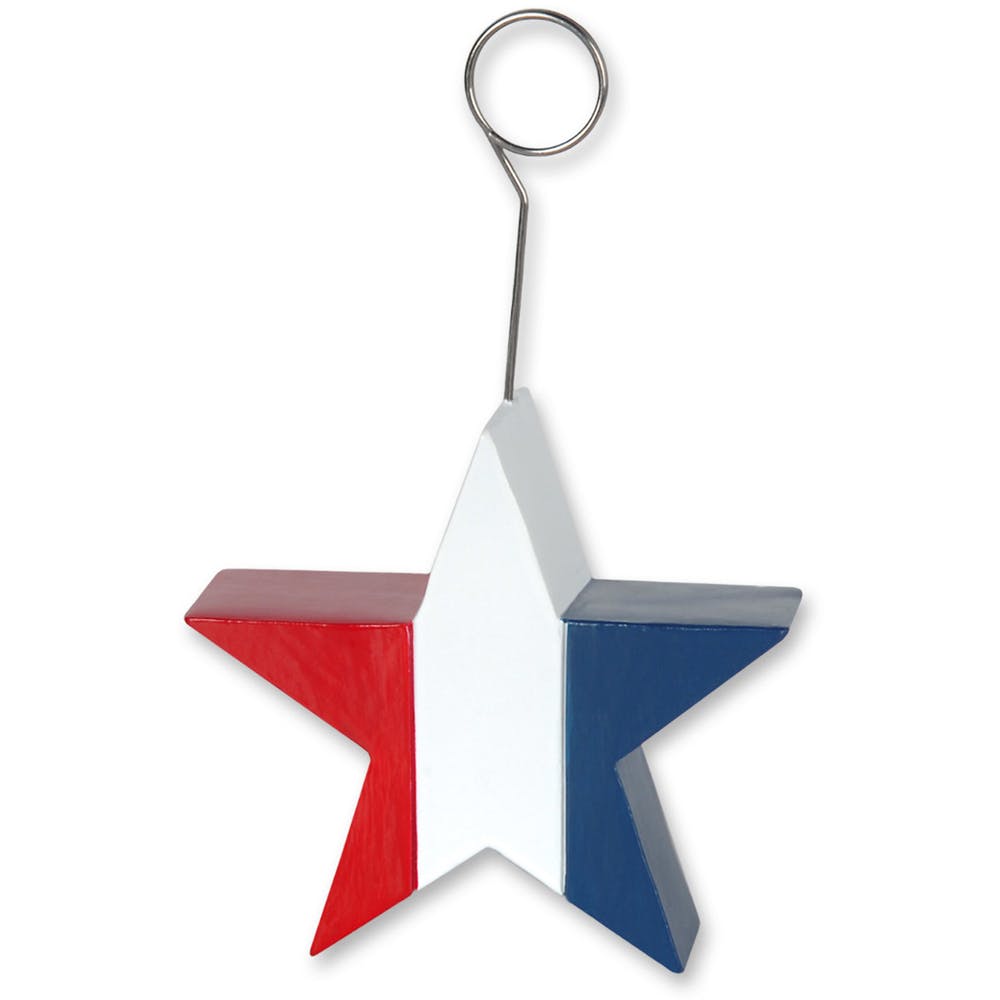 Photo Holders - Patriotic Star 6oz 2