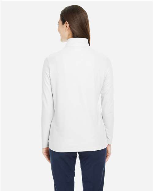 Women's Fusion ChromaSoft™ Pique Quarter-Zip Pullover - CE405W 72