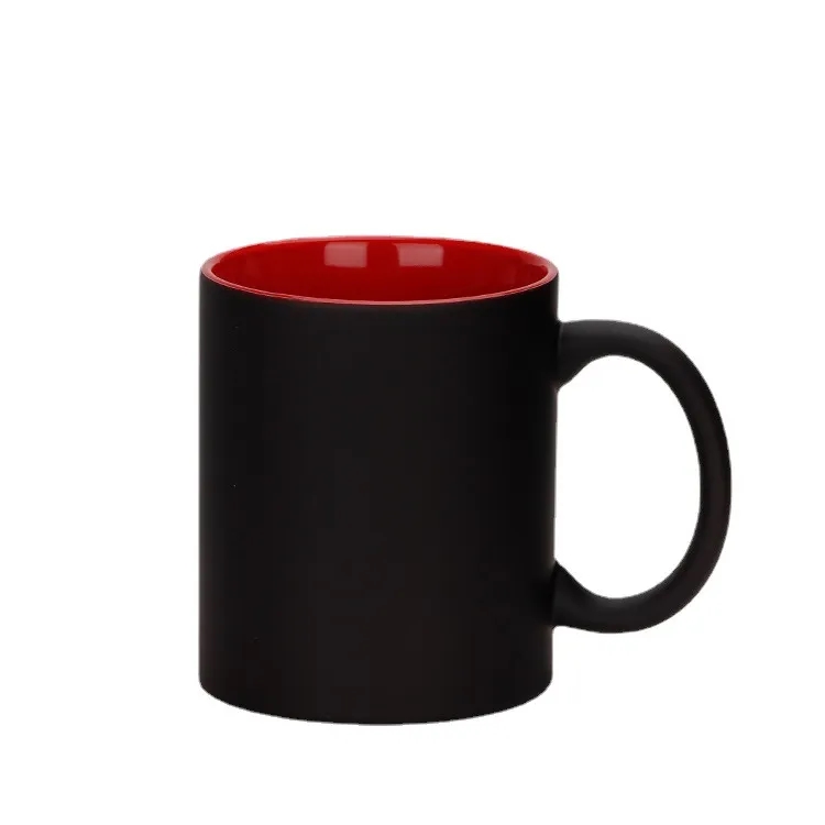 11 oz Two-Tone Color Changing Ceramic Mug 1