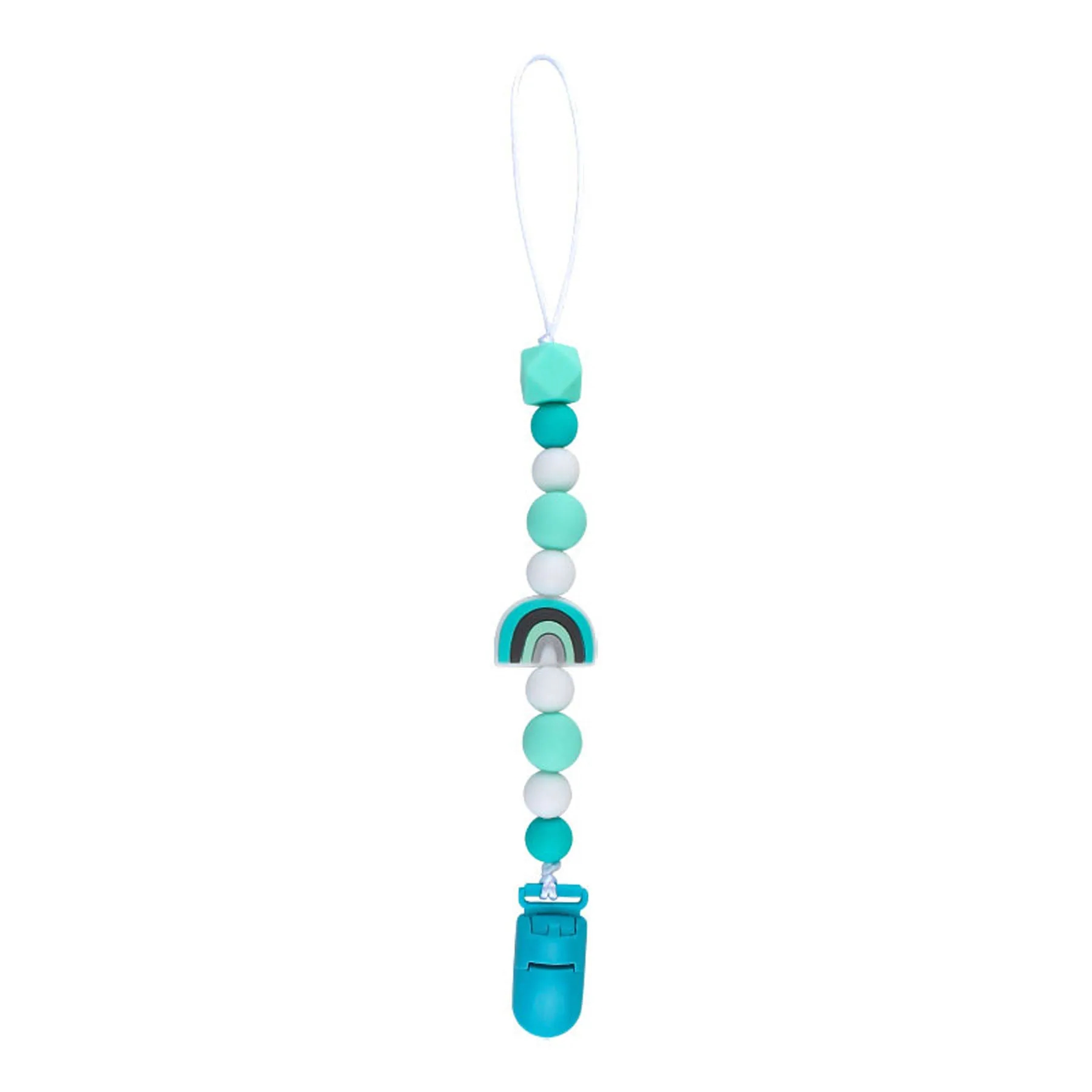Rainbow Silicone Pacifier Chain 2