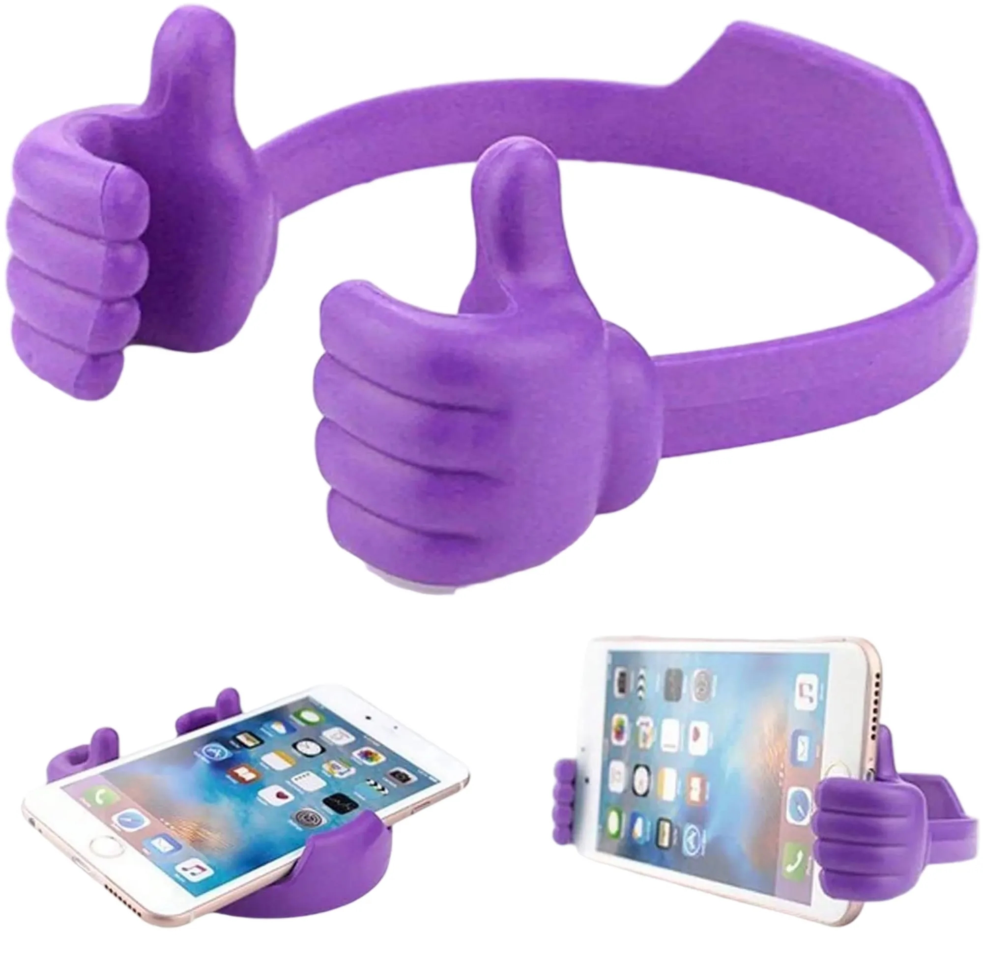 Thumb-Shaped Phone Holder with Adjustable Angles 3