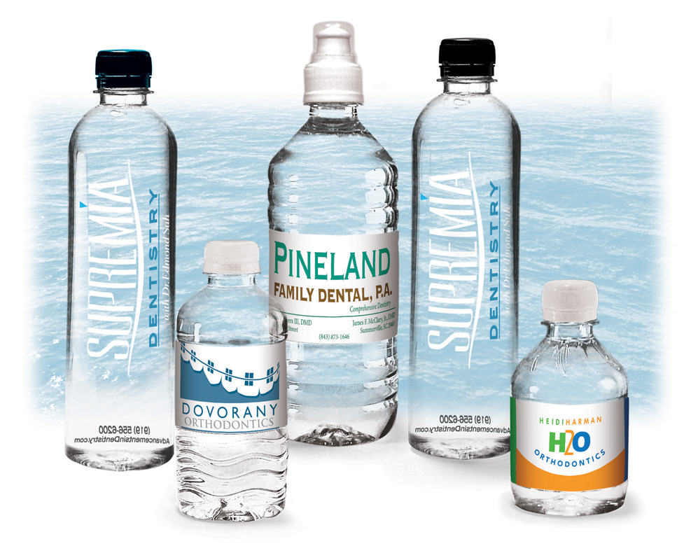 Custom Label 16.9 oz Tall Bullet Bottled Water 4