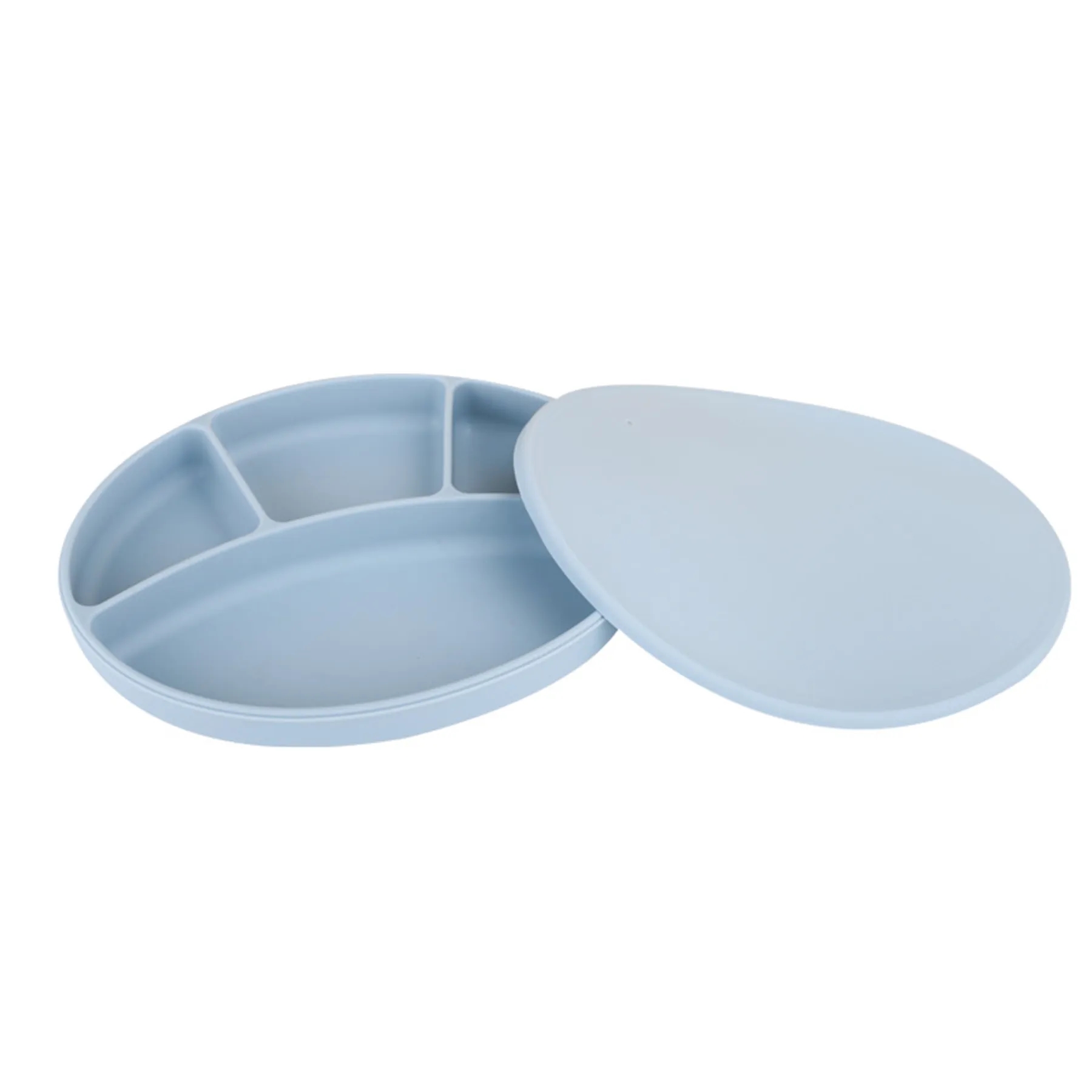 Silicone Four-Quarter Tray Baby SiliconeCutlery 6