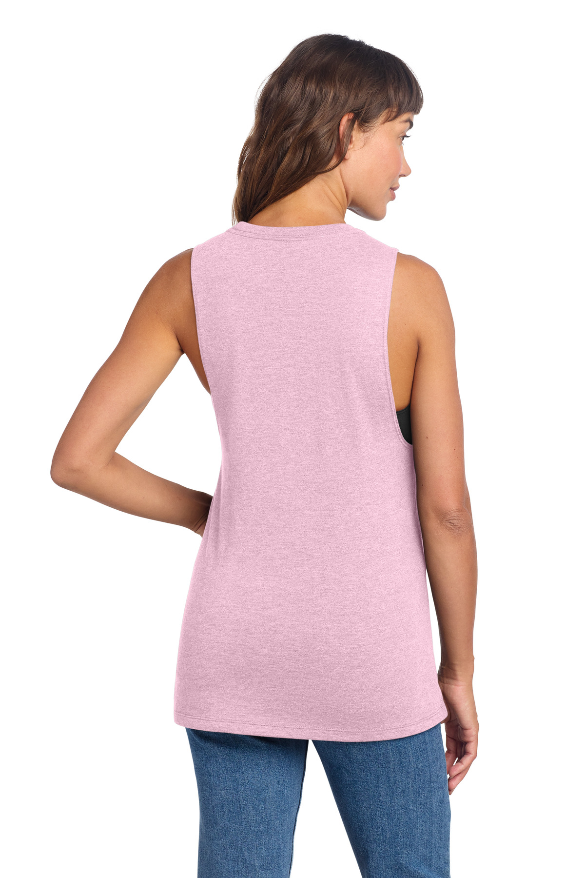 District Women's Perfect Tri Muscle Tank DT153 57