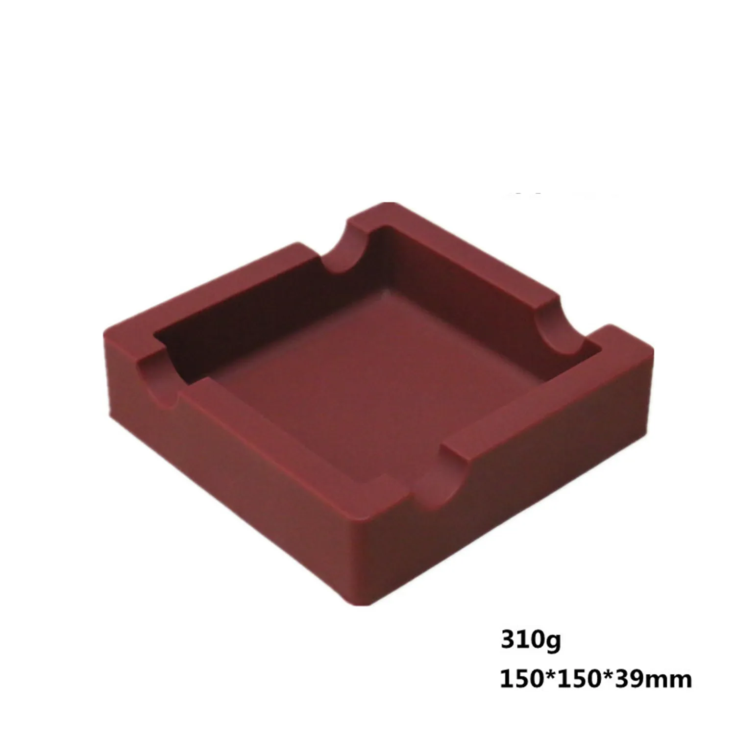 Silicone Cigar Ashtray with Large Caliber 10