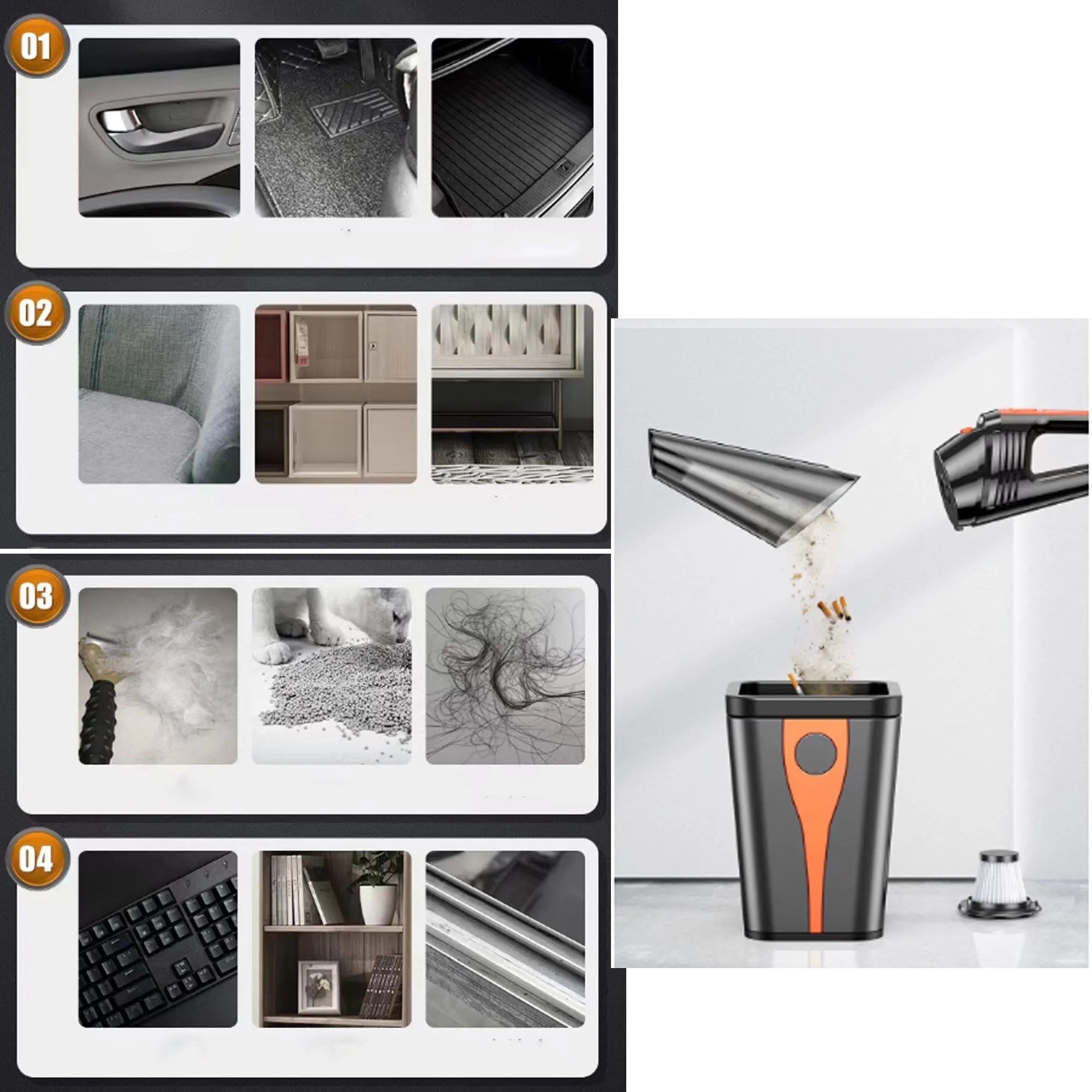 Wired Car Vacuum Cleaner 2