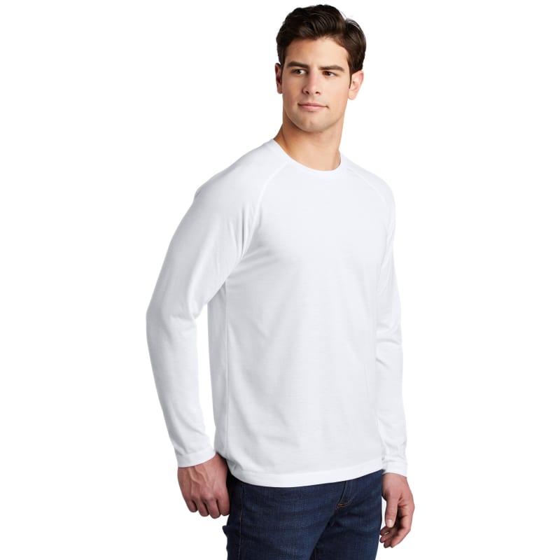 Sport-Tek PosiCharge Long Sleeve Tri-Blend Wicking Raglan Tee 27