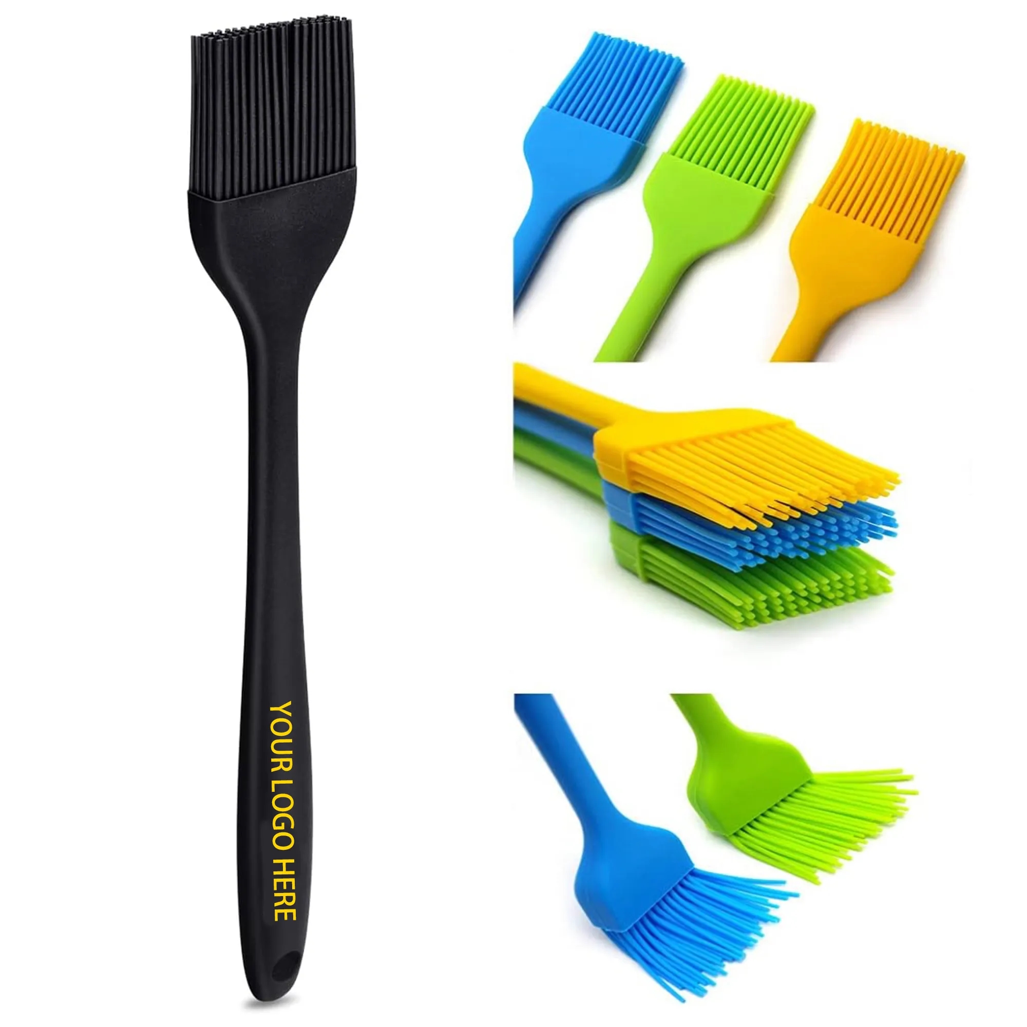 Silicone Heat Resistant Pastry Brushes MOQ 50pcs 2