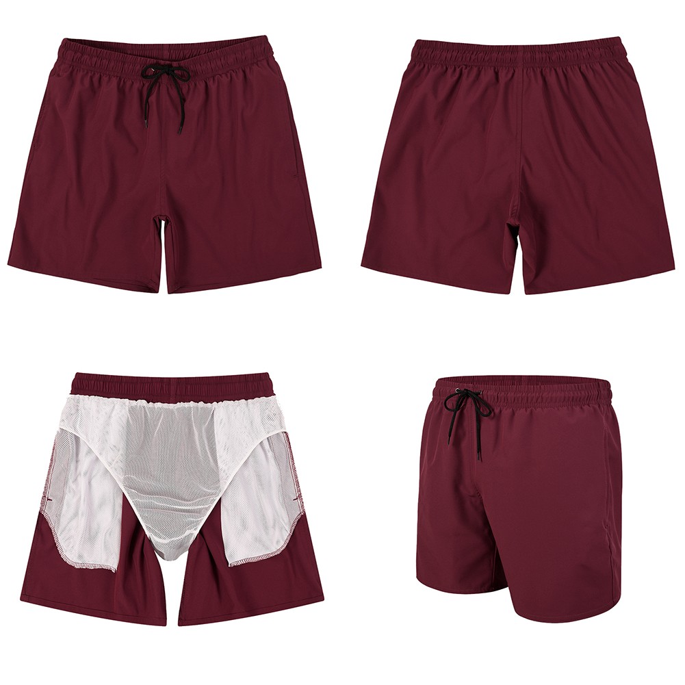 Men's Swim Trunks Quick Dry Beach Shorts, custom shorts with logo imprint 3