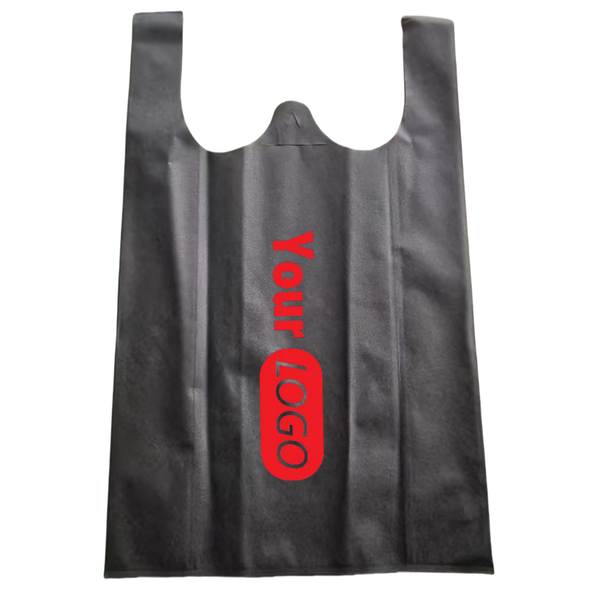 L:13.78" W:6.30" H:23.62" Large Non Woven Fabric Totes 1