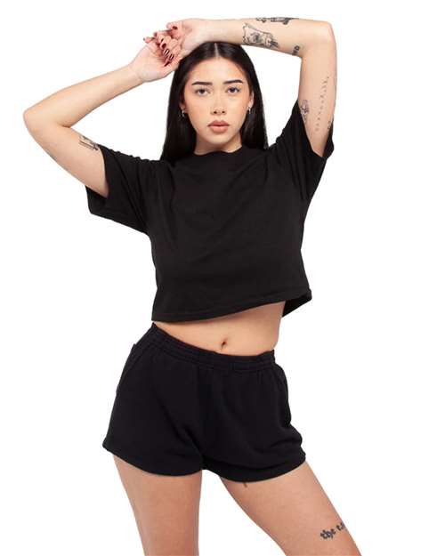 Women's Garment-Dyed Cropped Tee - SHGDC 11