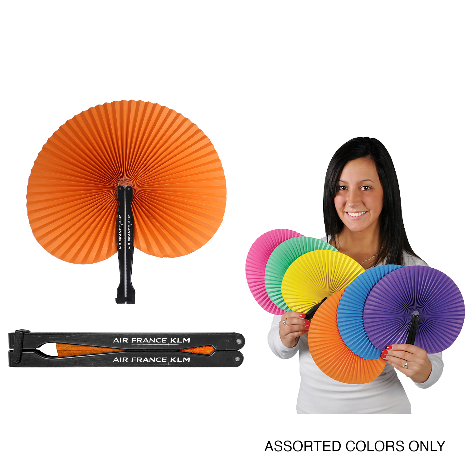 Colorful Paper Fan 1