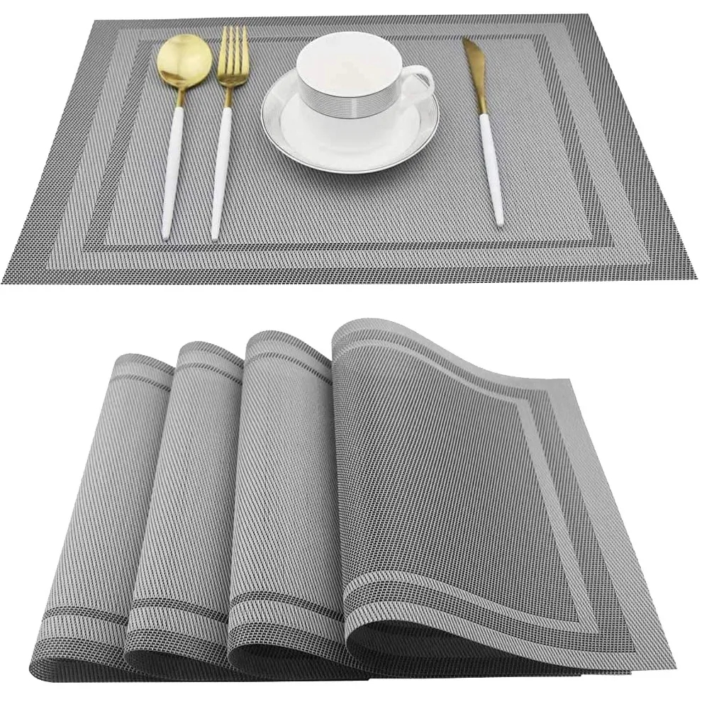PVC Knitted Mesh Placemat 4