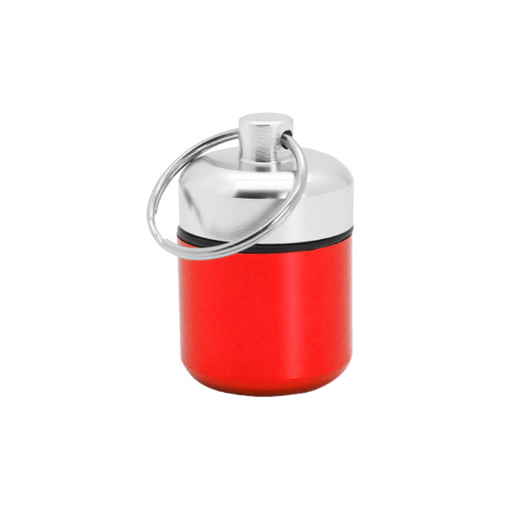 Aluminium Pill Organizer w/ Key Ring 4