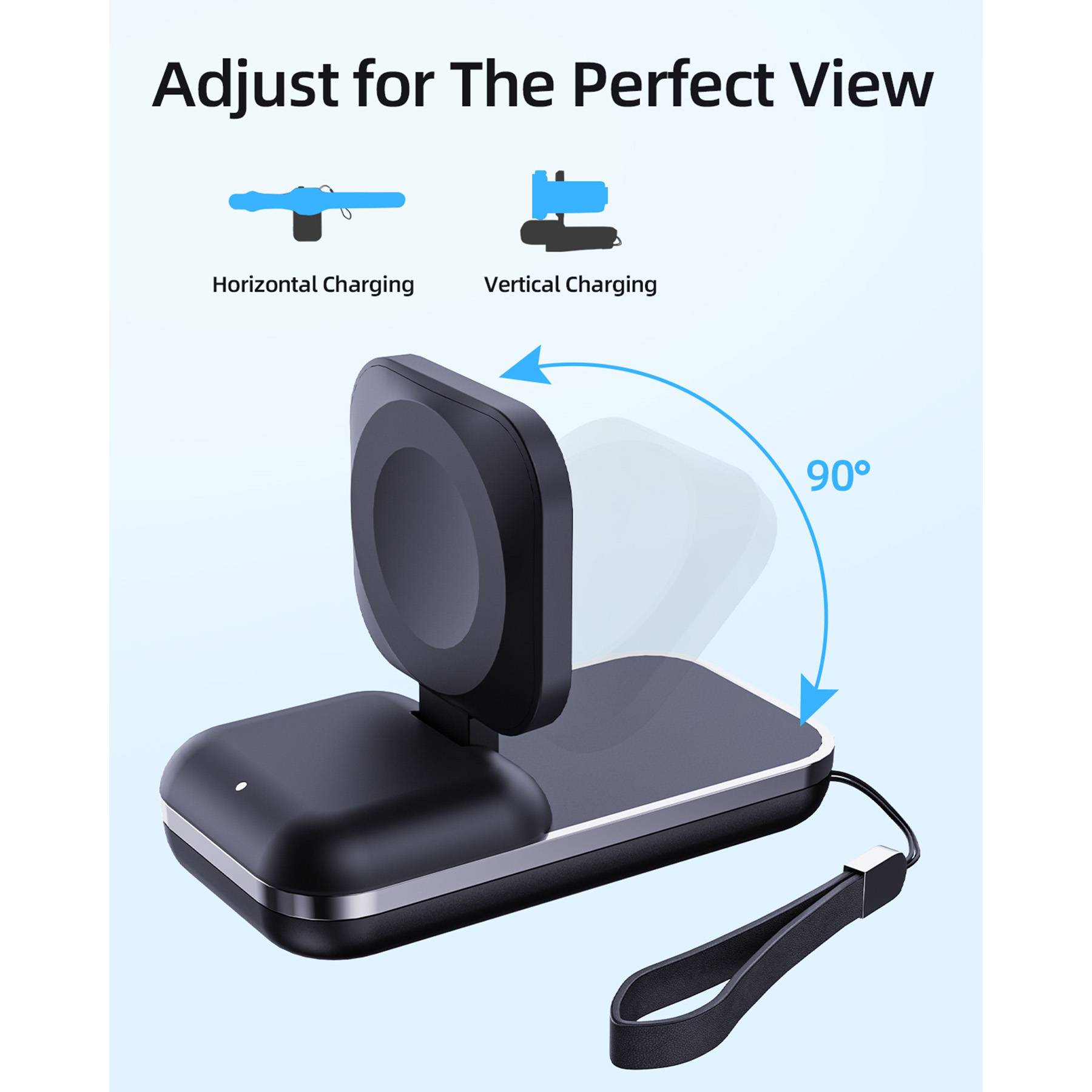 1000mA Magnetic Watch Power Bank 7