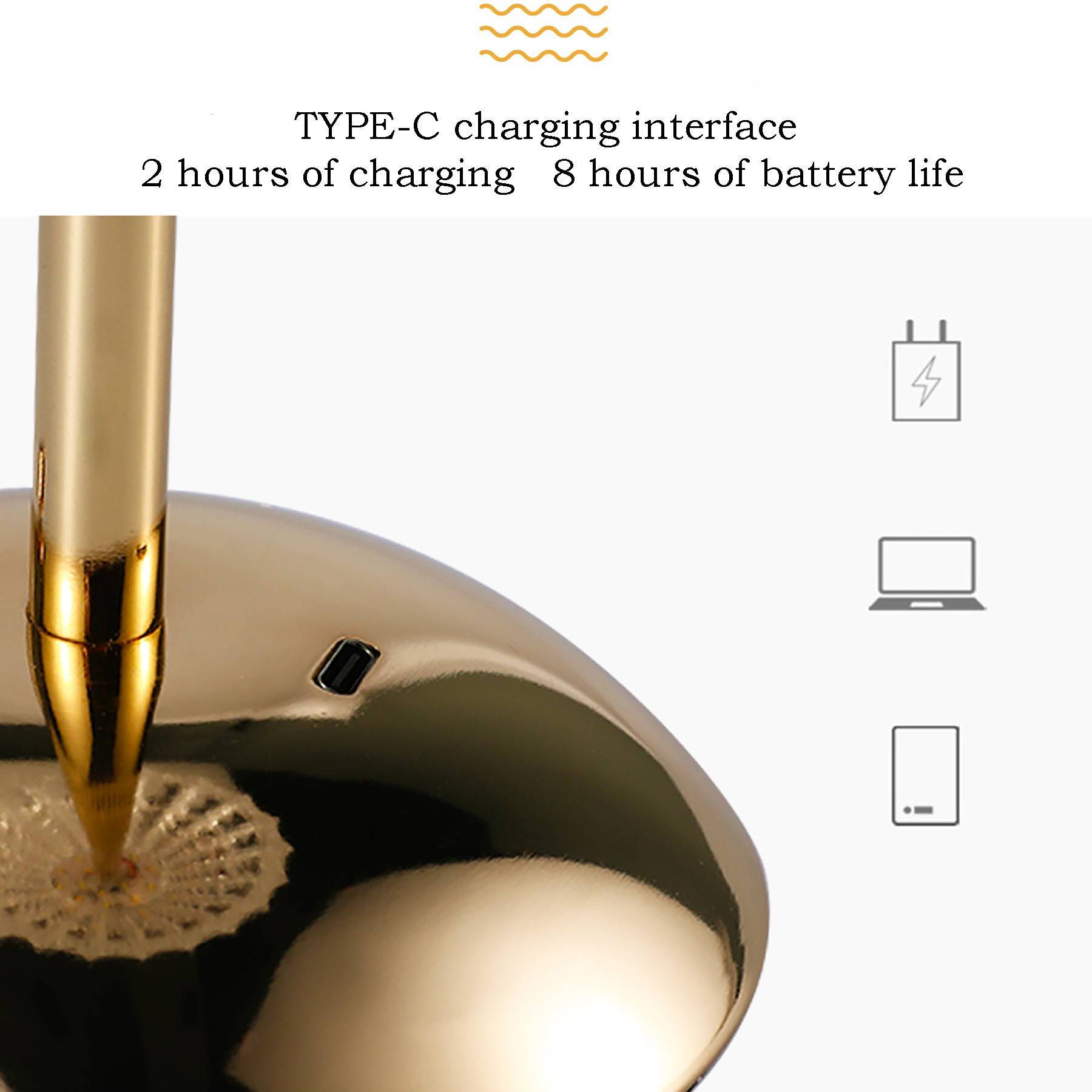 Touch Light Charging Atmosphere Table Lamp 3