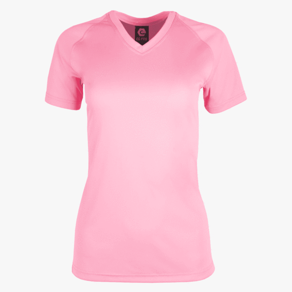 #E117 / Basic Training Women's V-Neck Raglan Tee 12