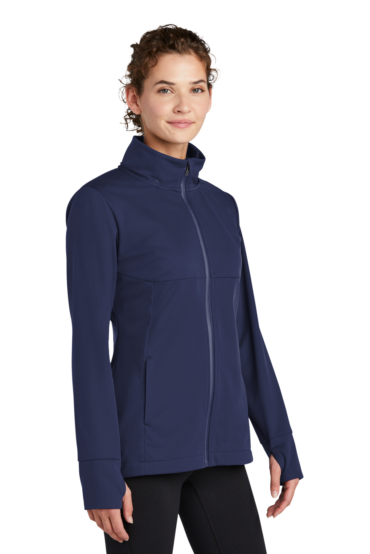 Sport-Tek® Women's Hooded Soft Shell Jacket 1