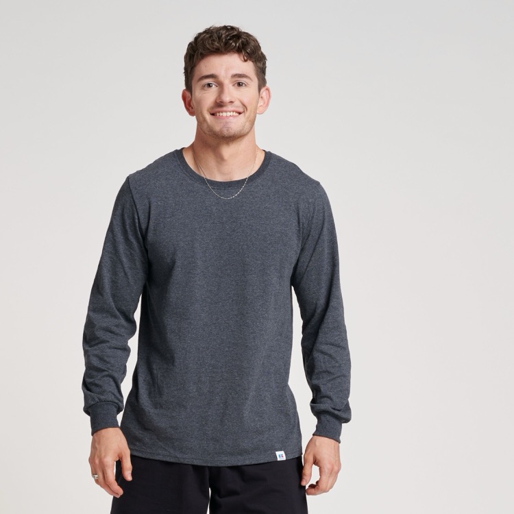 RUSSELL ATHLETIC DRI-POWER® CVC Performance Unisex Long-Sleeve T-Shirt 60