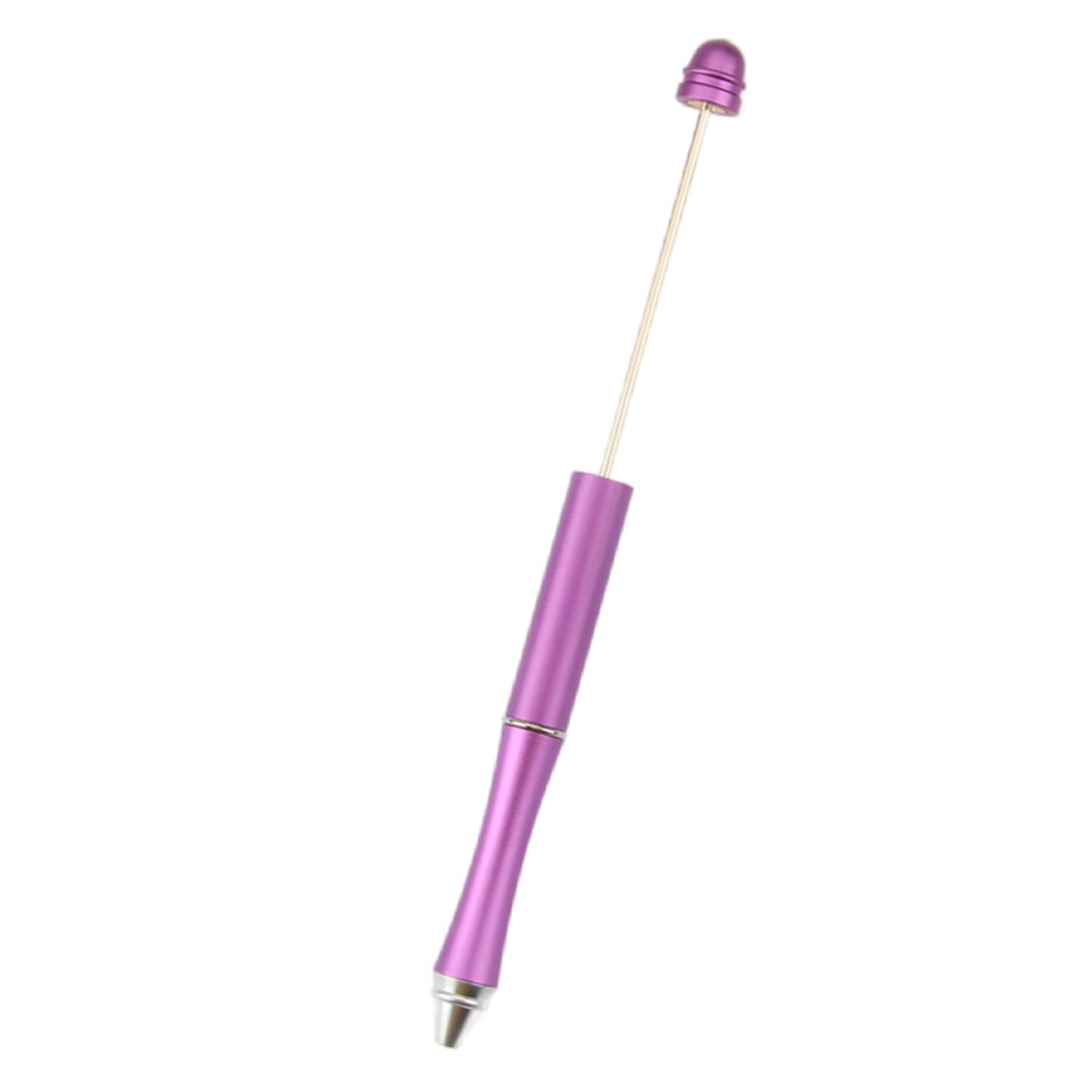 Metal Beadable Ballpoint Pen Creative Decoration Customized 5
