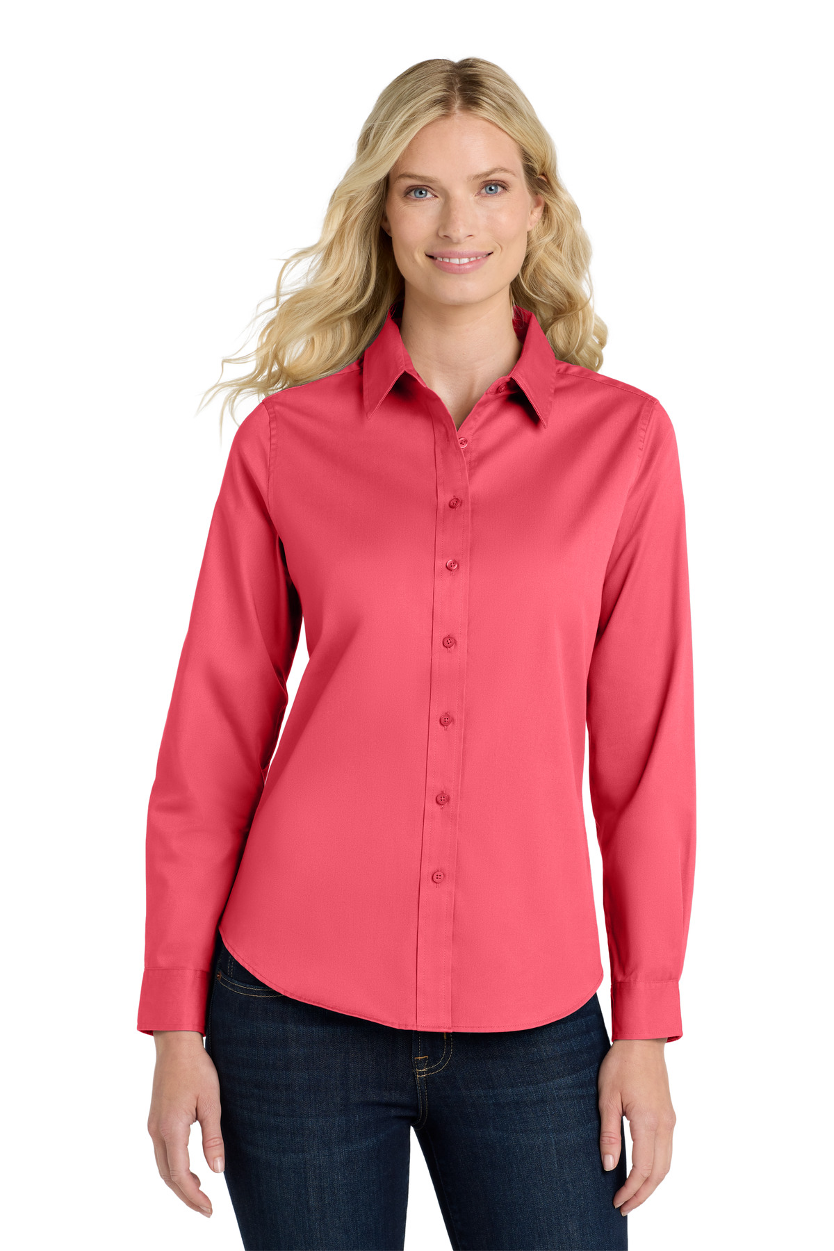 Port Authority Women's Long Sleeve Easy Care Shirt. L608 184