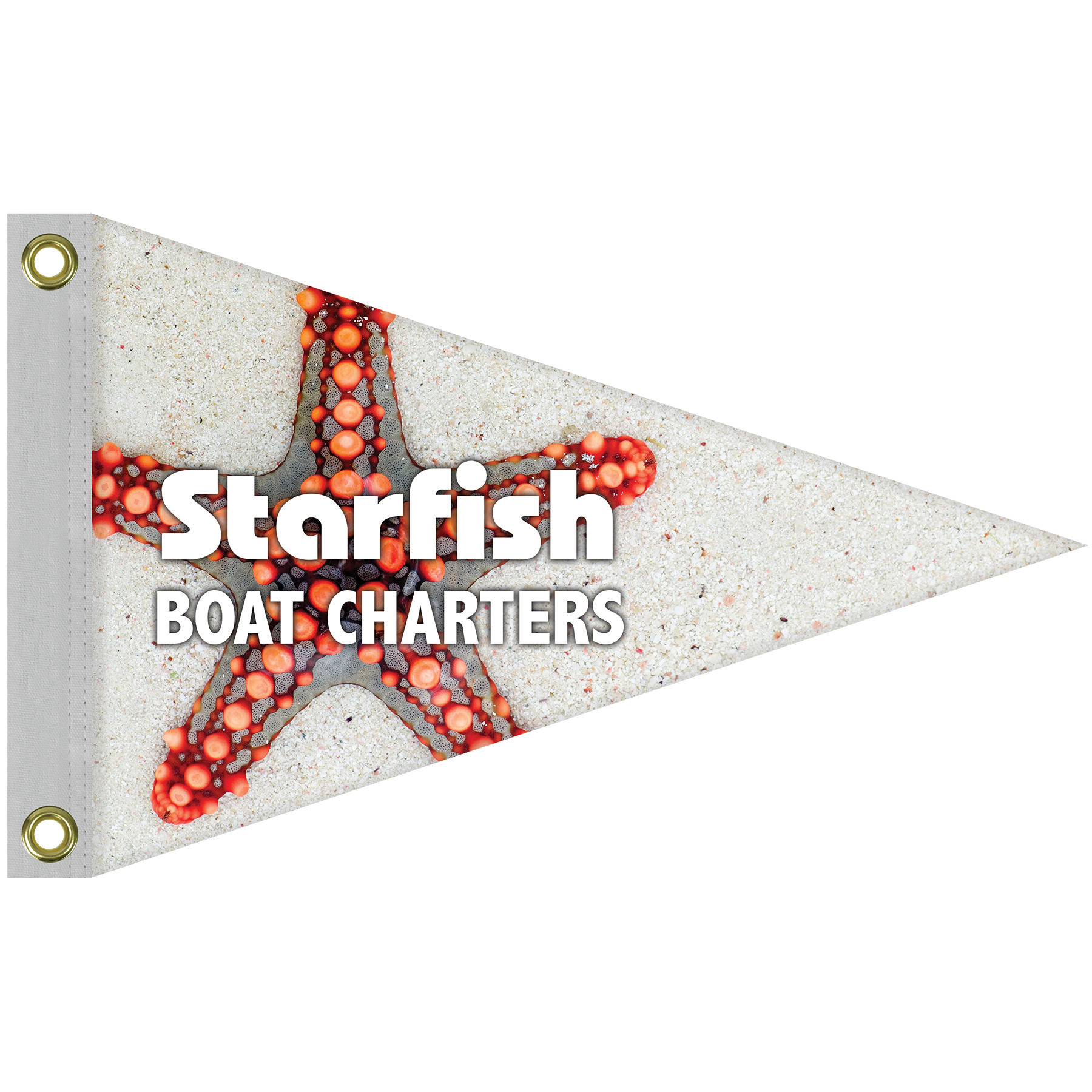 12" x 18" Double Sided Knit Polyester Pennant 11