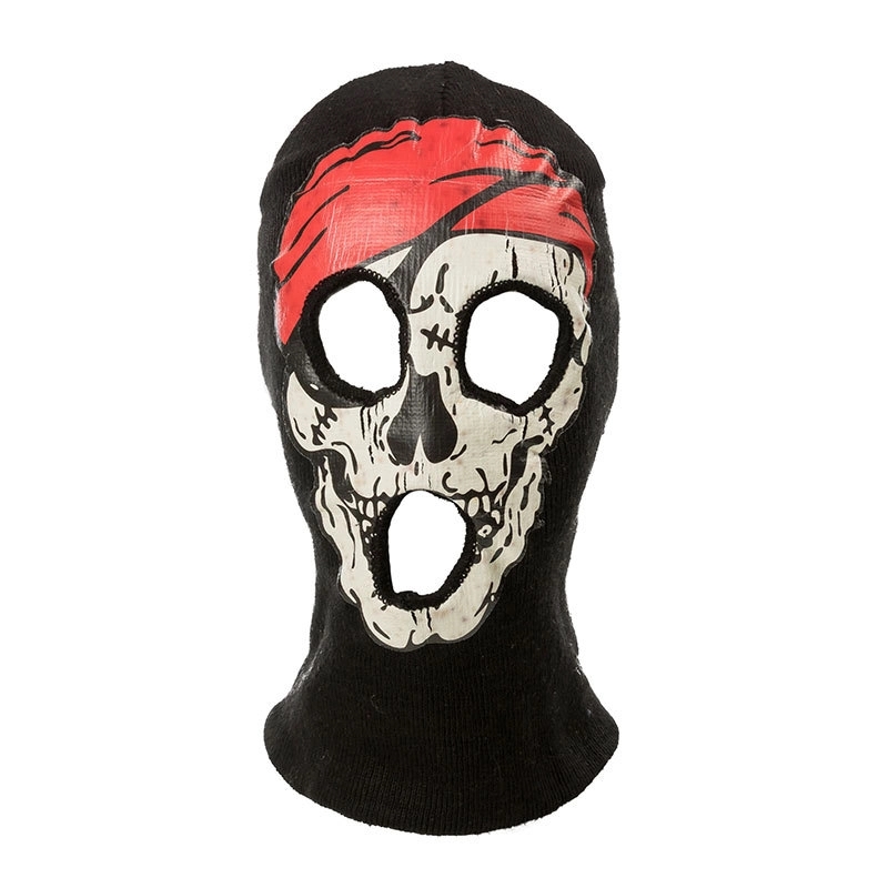 Halloween skull knit cosplay balaclava mask 3