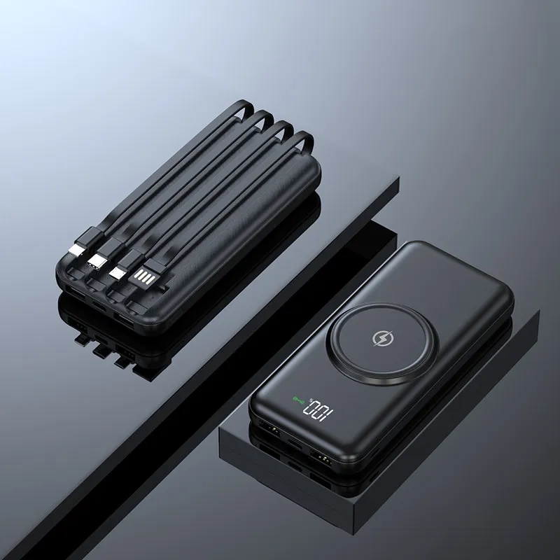 10000 mAh Wireless Power Bank with Digital Display 4