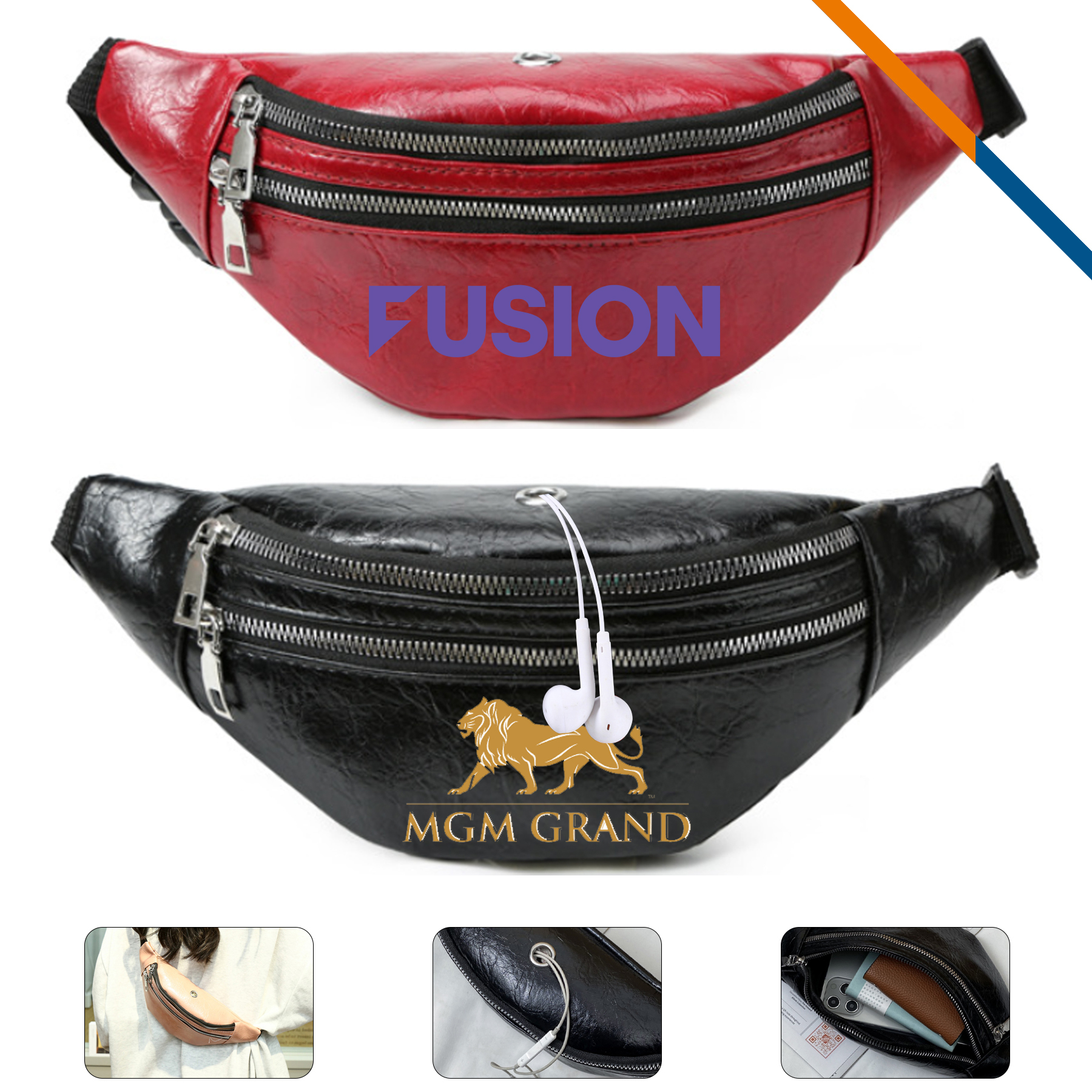 Rory PU Fanny Pack 4
