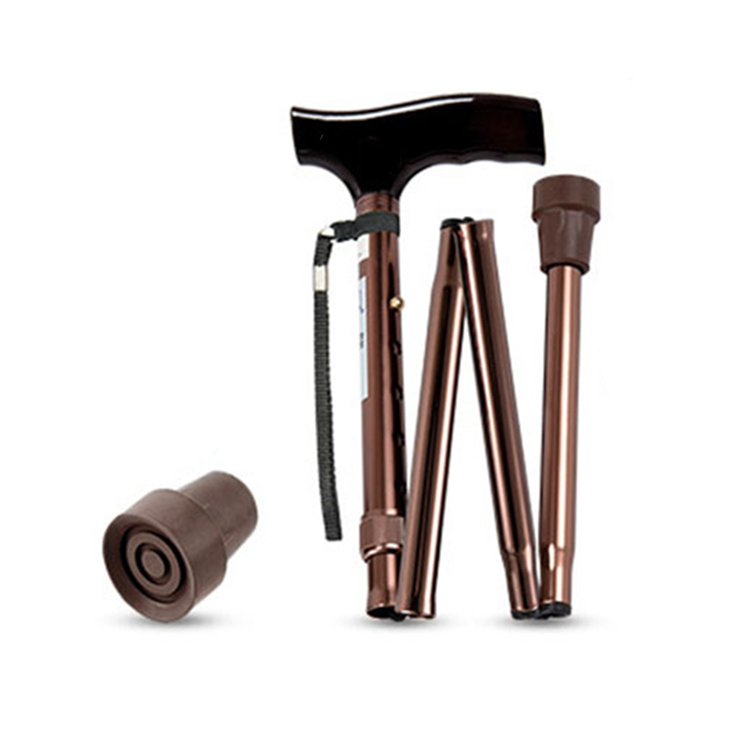Aluminum Alloy Folding Crutches for the Elderly 2