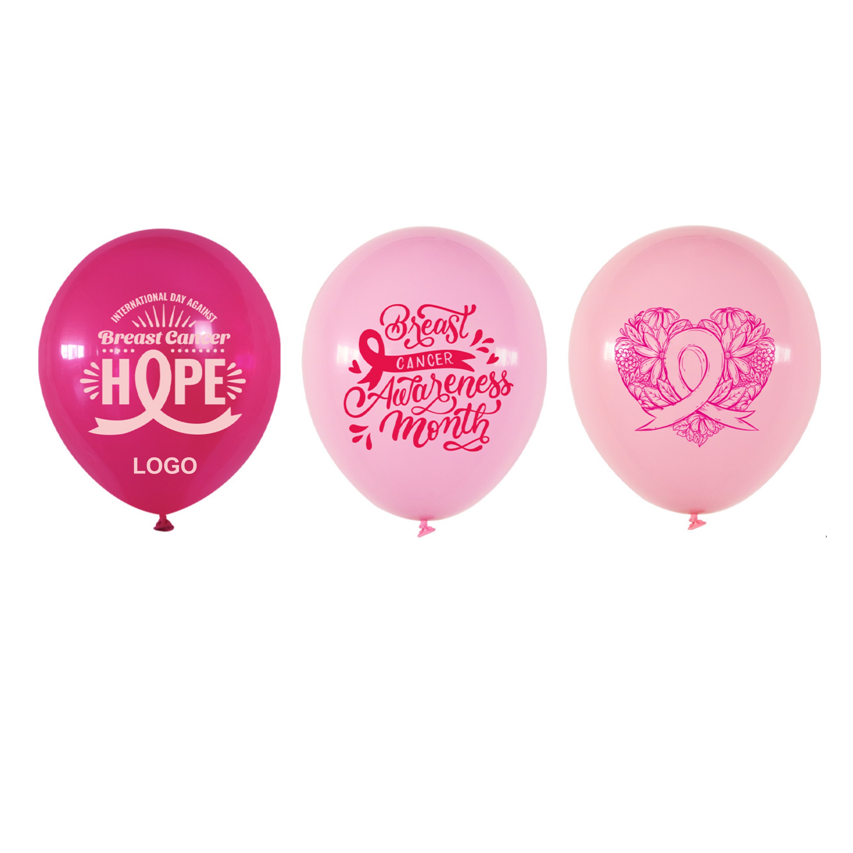 Pink Ribbon Balloon (direct import) 2