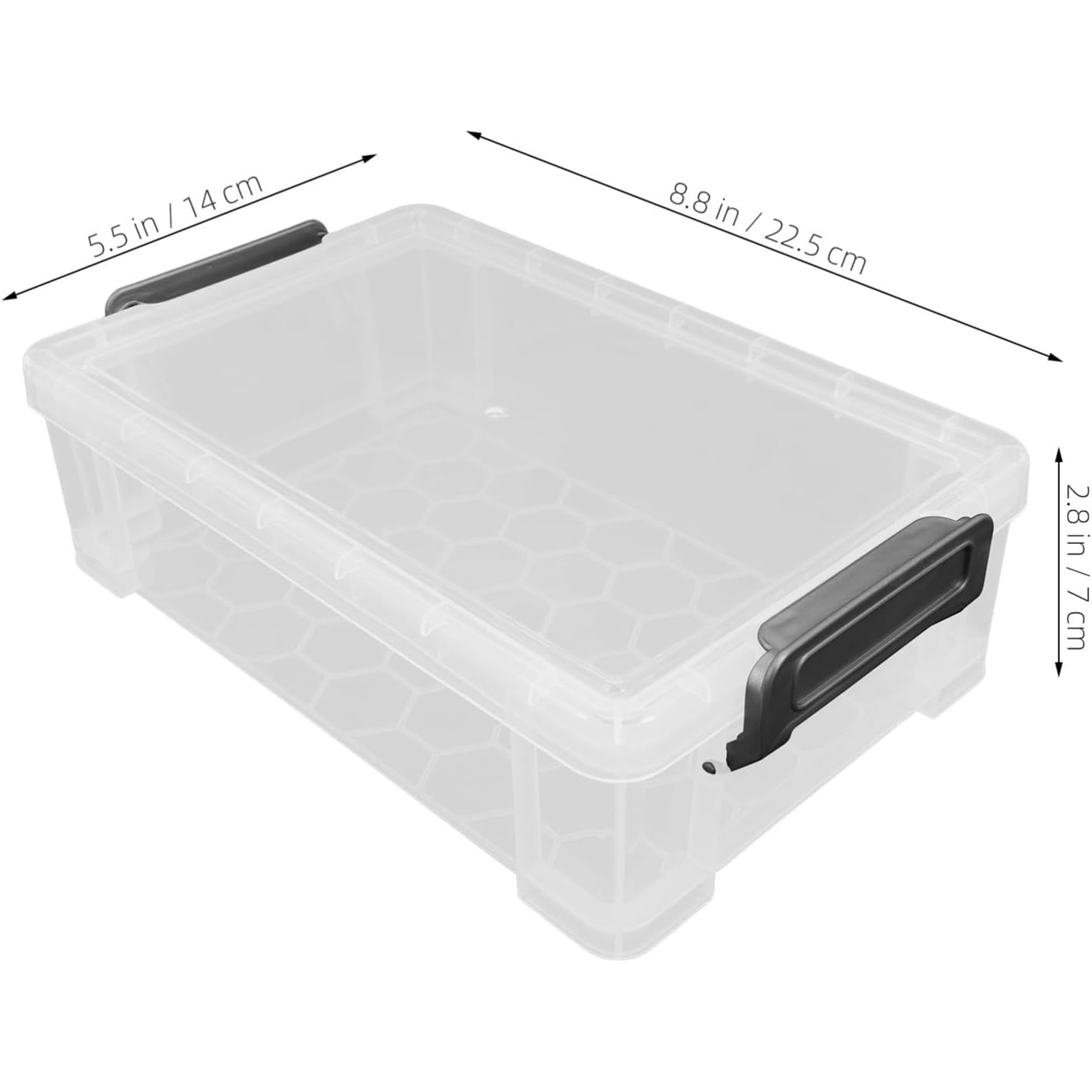 Rectangular Transparent Storage Box 9
