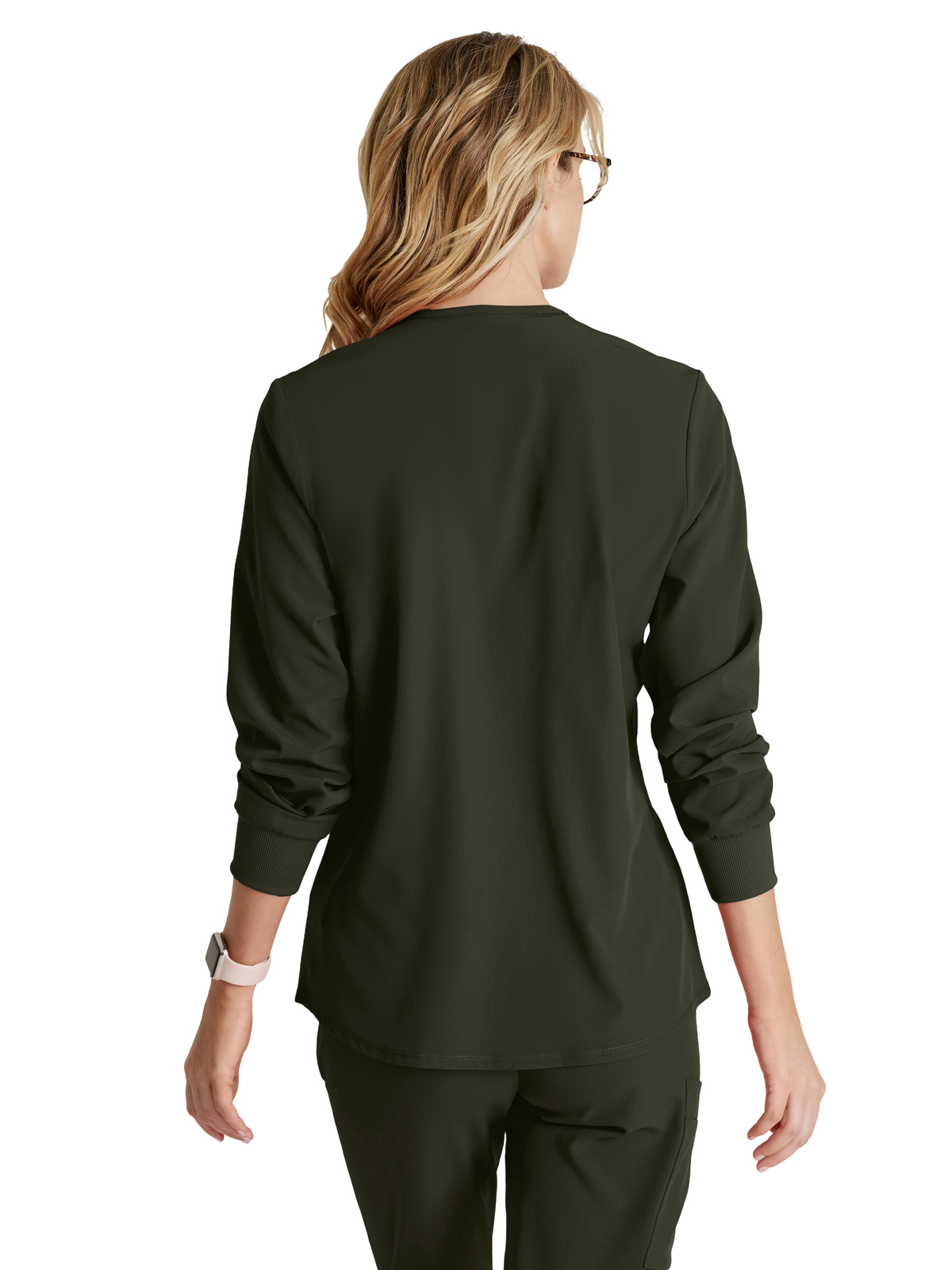 Skechers - Women's Two-Pocket Snap-Front Stability Warm-Up Scrub Jacket 12